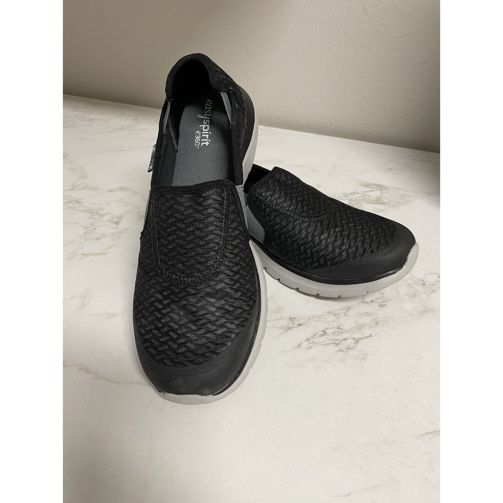 Easy Spirit e360‎ Esmyles Black Athleisure Slip On Women's Sz 10.5